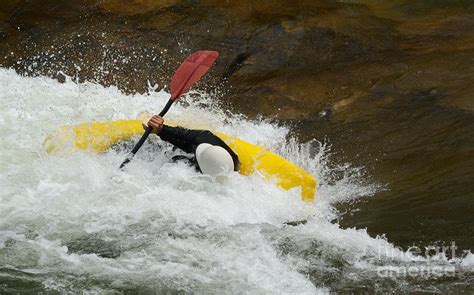 White water rapids kayaking Photograph by Merrimon Crawford - Fine Art ...