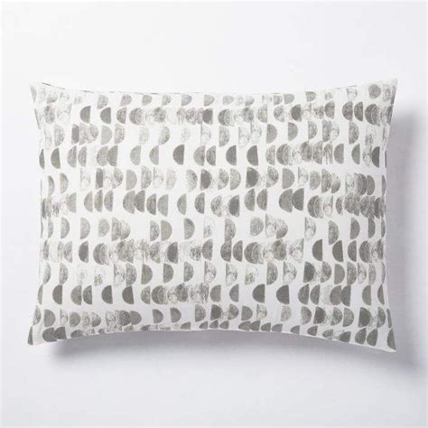 west elm Standard Sham | Bed linens luxury, Patterned bedding, Duvet