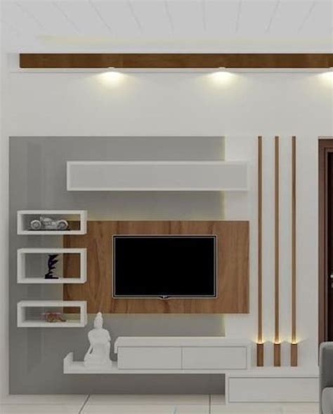 Pin by sreekar on Modern tv wall units | Wall tv unit design, Tv unit ...