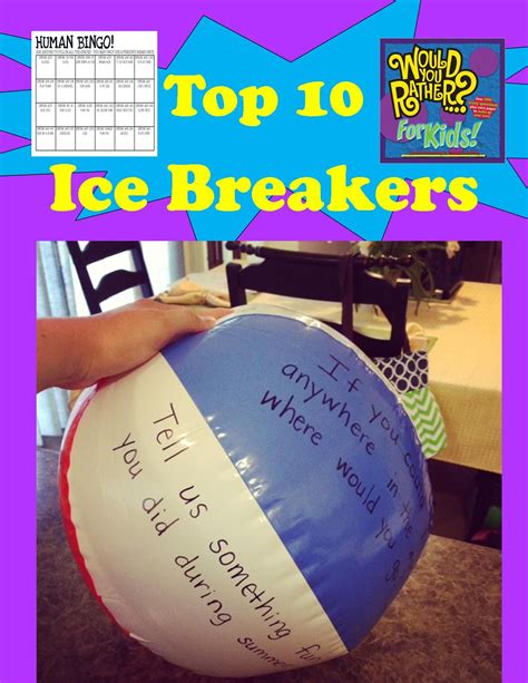 Fun Icebreaker Games For Kids