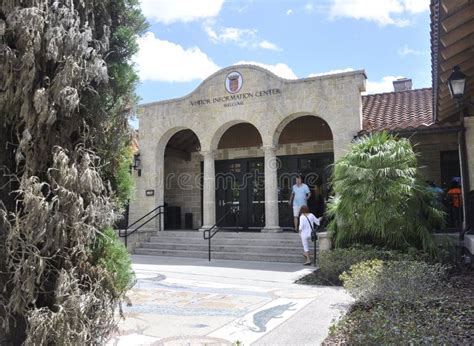 St Augustine FL,August 8th:Visitor Center Building from St Augustine in ...