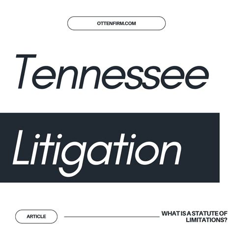 What is a statute of limitations? — Otten Law, PLLC