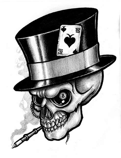 Free Skull Tattoo Stencils, Download Free Skull Tattoo Stencils png ...