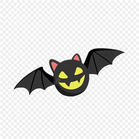 Cute Halloween Bat Clipart Hd PNG, Cartoon Halloween Bat, Bat Clipart ...