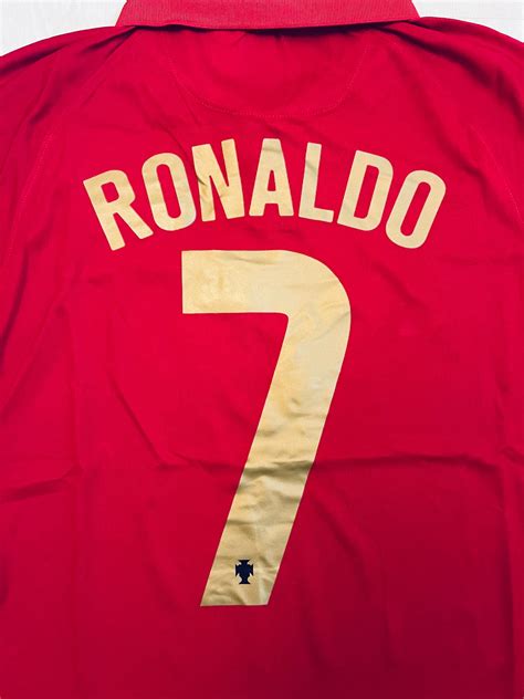 Cristiano Ronaldo 7 Portugal Home soccer jersey 20/21 | Etsy