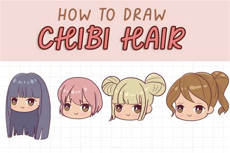 How to Draw Chibi Hair (For Complete Beginners) - Draw Cartoon Style!