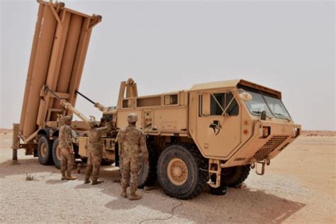 U.S. Army Fires PATRIOT Missiles from THAAD Launchers