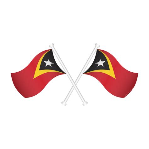 East Timor Flag, East Timor, Flag, National PNG and Vector with ...