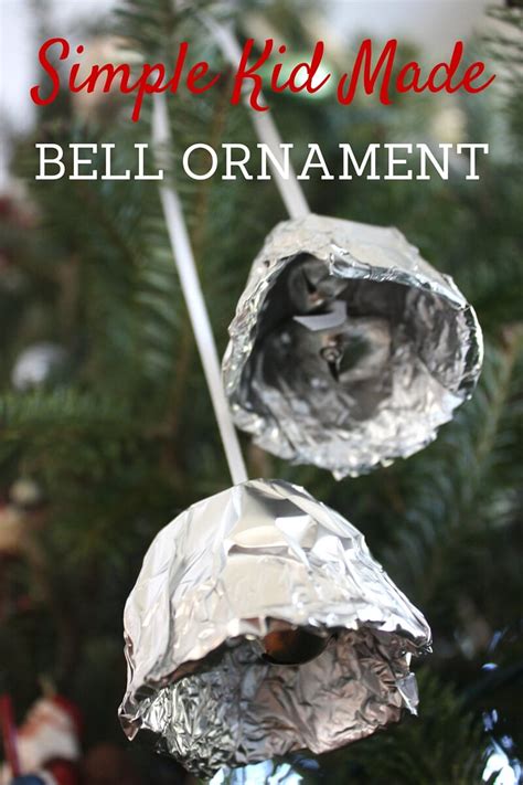 Polar Express Ornaments With Tin Foil - Little Bins for Little Hands