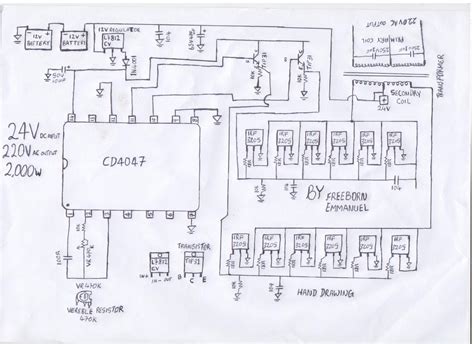 Series Inverter Circuit Diagram