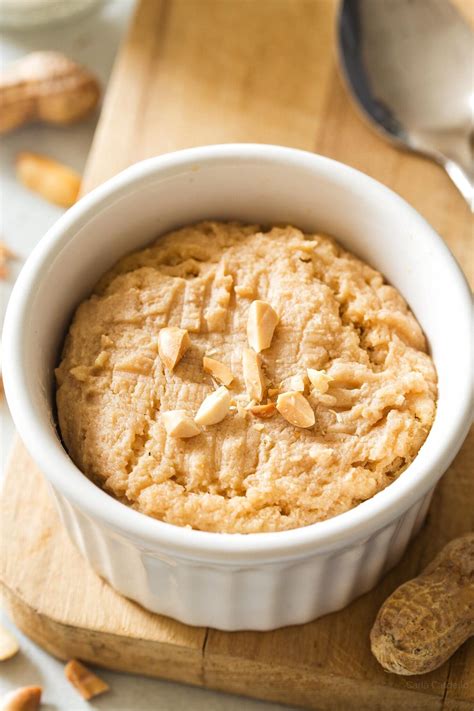 Microwave Peanut Butter Cookie - Homemade In The Kitchen