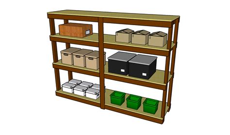 Garage Shelving Plans | MyOutdoorPlans