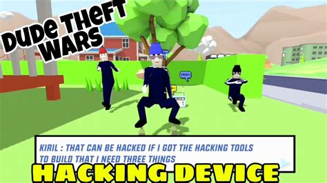 DUDE THEFT WARS All Hacking Device Location - YouTube