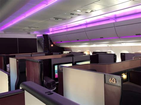 A350 Airbus 1000 Qatar Business Class - Image to u