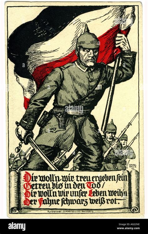 Events first world war wwi propaganda germany hi-res stock photography ...