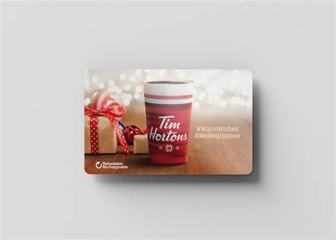 Tim Horton's Holiday Gift Card on Behance