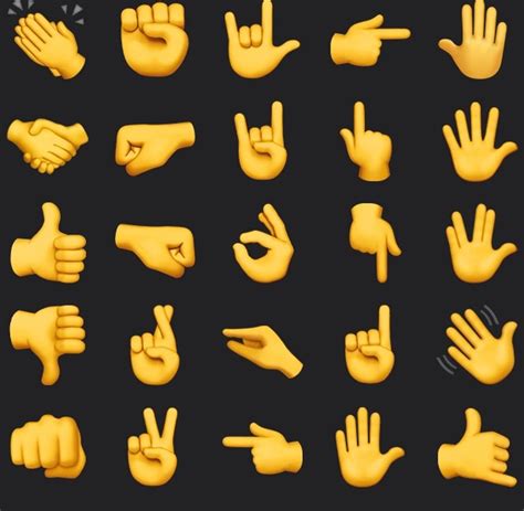 Your Guide To All The Hand Emojis | Hand emoji, Hand emoji meanings ...