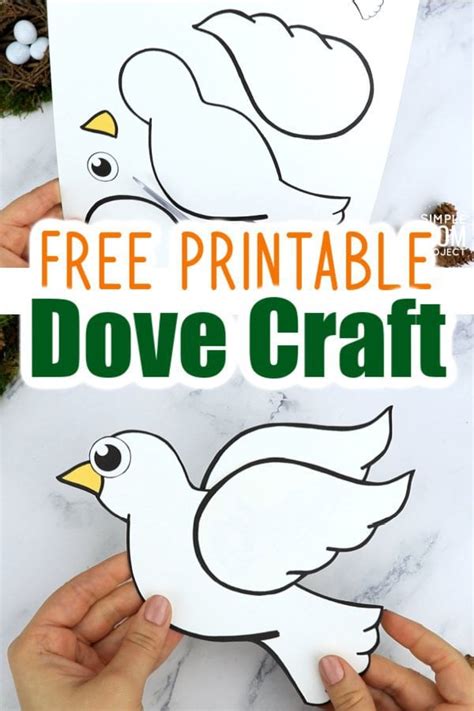 Noahs Dove Craft Printable Free