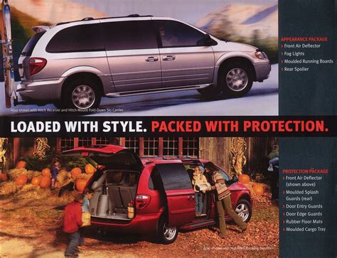 2005 Chrysler Minivan Accessories brochure