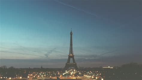 eiffel tower, paris, night Wallpaper, HD City 4K Wallpapers, Images and ...