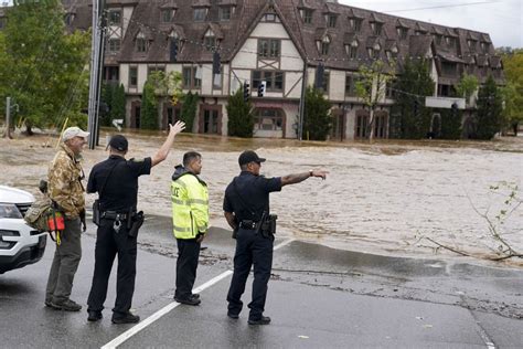 11 photos show Hurricane Helene's devastation in Asheville, North ...