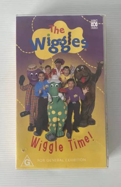 THE WIGGLES : Wiggle Time VHS ABC Kids Video PAL 1998 Original Cast ...