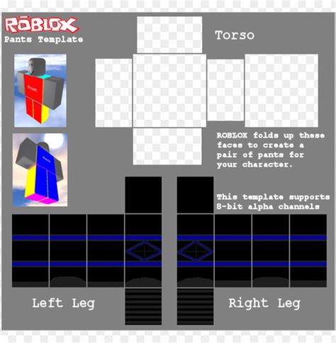 Roblox Ninja Pants Template