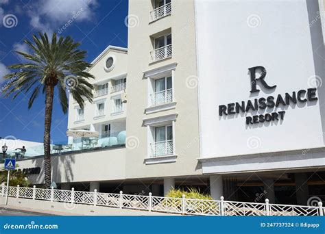 Renaissance Marina Hotel in Oranjestad, Aruba Editorial Stock Image ...