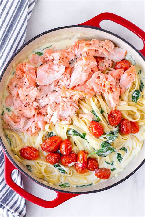 Red Salmon Pasta Bake Recipe | Besto Blog