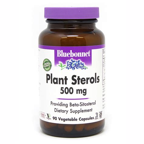 PLANT STEROLS 500 mg 90 VEGETABLE CAPSULES – The Vitamin Depot