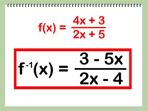 How to Find the Inverse of a Function: 4 Steps (with Pictures)