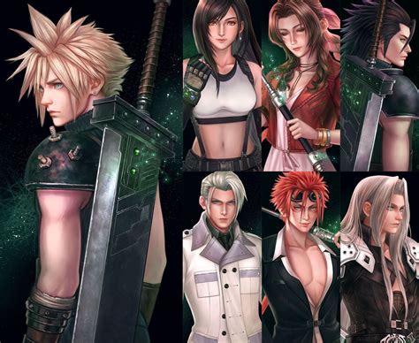 Final Fantasy VII Remake / FF7R - art print / poster