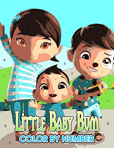 Little baby bum Color by Number: Little baby bum Coloring Book An Adult ...