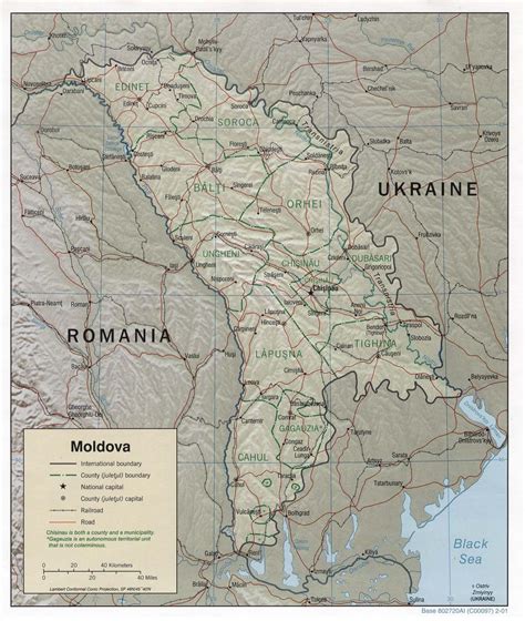 Moldova Maps - Perry-Castañeda Map Collection - UT Library Online