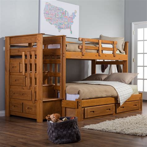 Utilizing Space With Bunk Beds With Steps And Storage - Home Storage ...