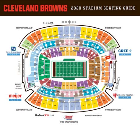 Cleveland_Browns_Seating_Chart_052020 - Touchdown Trips