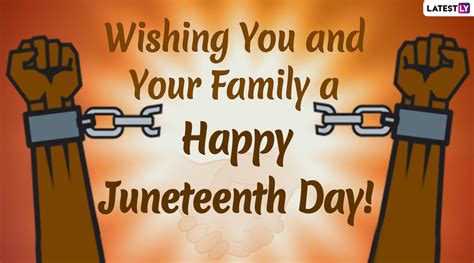 Juneteenth 2020 Wishes and HD Images: Messages, Freedom Quotes, GIF ...