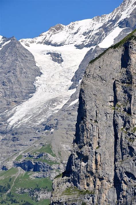 Eiger Glacier from Mürren #bestofswitzerland