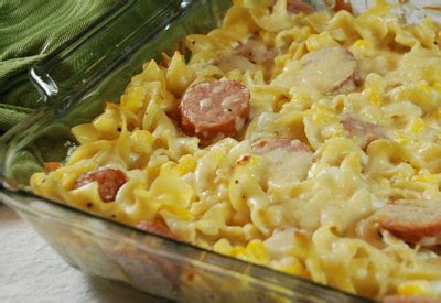 annies home: Quick and Easy Meal Idea +=== Polish Sausage Casserole