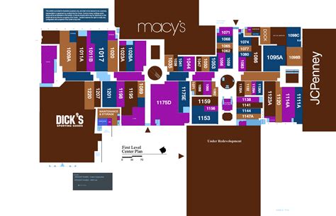 Montgomery Mall Map