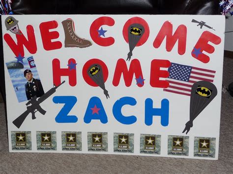 welcome home soldier party ideas | Welcome Home Sign Ideas For Soldiers ...