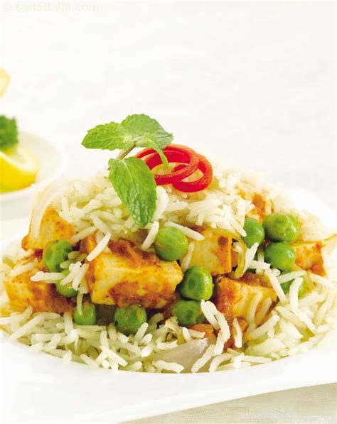 Paneer Mutter Pulao ( Pulao Recipe )