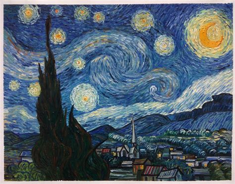 Van Gogh Starry Night Oil Painting Reproduction