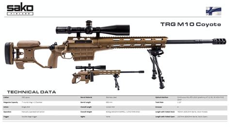 Sako - TRG M10 Coyote Self Defense Weapons, Weapons Guns, Guns And Ammo ...