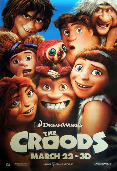 the croods (2013) poster #3 by KuromiAndChespin400 on DeviantArt