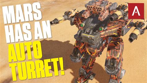 New Robot MARS has an Auto Turret! War Robots Test Server Gameplay ...