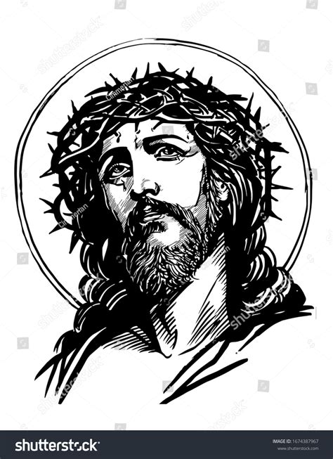 3,179 Jesus Sketch Black White Images, Stock Photos & Vectors ...