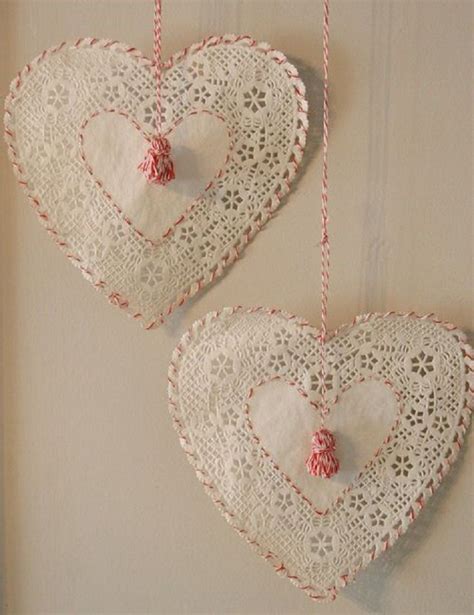 7 DIY Paper Crafts for Valentine’s Day | Valentines diy, Paper doily ...