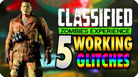 BO4 Zombie Glitches: 5 Working Classified Glitches "After-Patch 1.11 ...