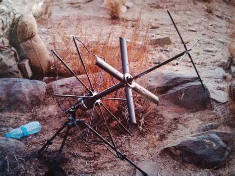 Some kind of satellite antenna; us army (from a national geographic ...